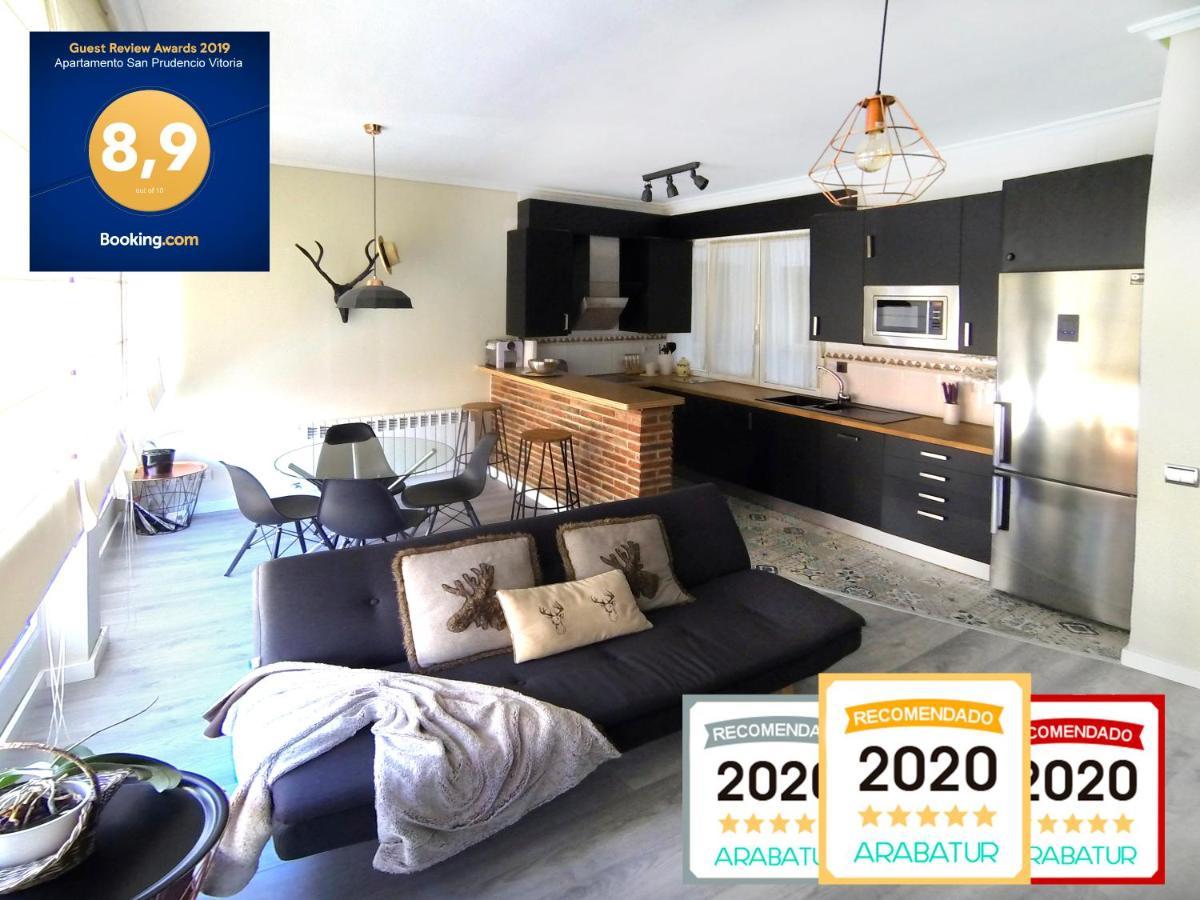 Luxury San Prudencio Vitoria Apartment Ngoại thất bức ảnh